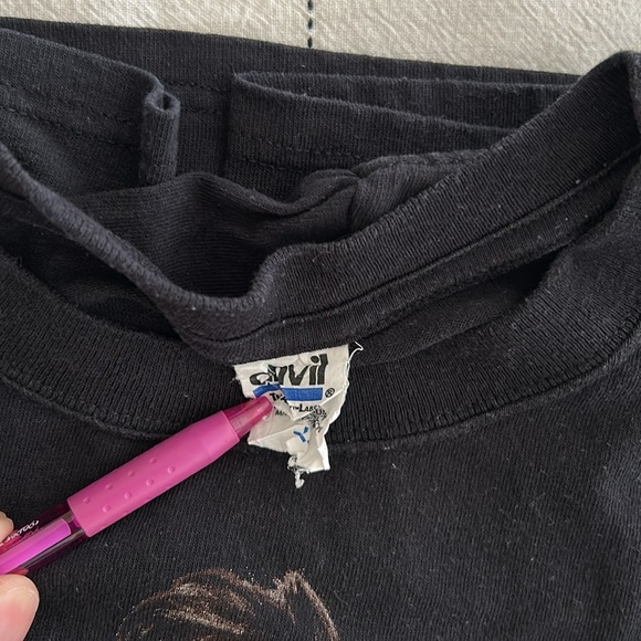 Morrissey Tour Tshirt
Black Graphic T-Shirt with Portrait Design
Size L - Picture 4 of 4